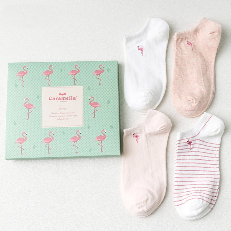 Набор носков «Фламинго», 4 пары