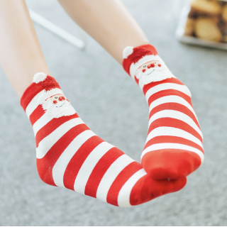 Носки «Рождественские» красные