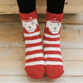 Набор мягких носков новогодний «Зимние», 3 пары