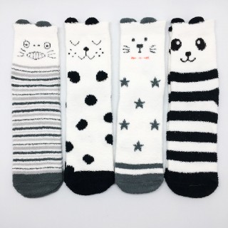 Набор мягких носков «Панда», 4 пары