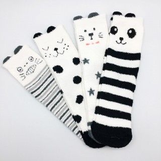 Набор мягких носков «Панда», 4 пары