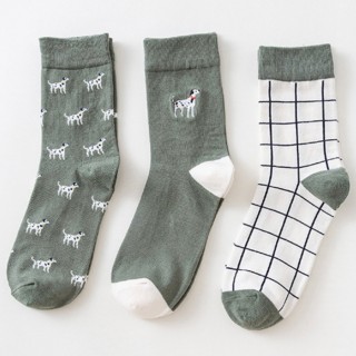 Комплект мужских носков «Далматинцы», 12 пар