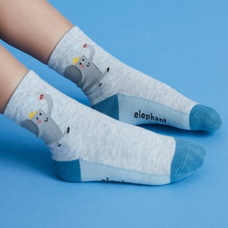 Набор детских носков «Слоники» в мягкой упаковке, 3 пары