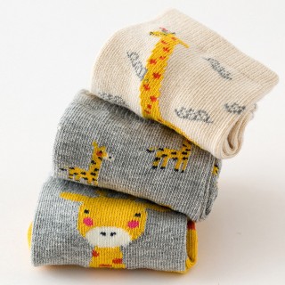 Набор детских носков «Жираф-2» в мягкой упаковке, 3 пары