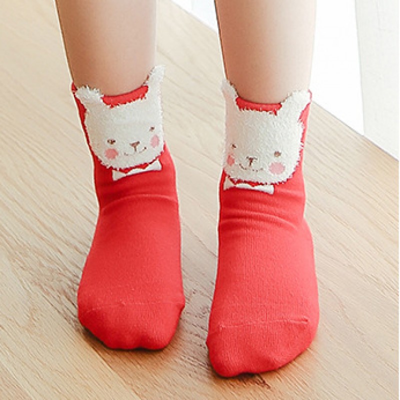 Набор детских носков новогодний «Мишка путешественник», 4 пары