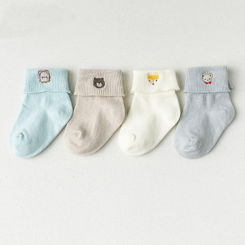 Набор детских носков «Животные», 4 пары
