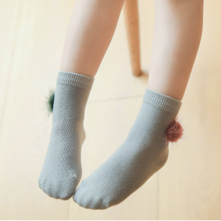 Набор детских носков «Помпончики», 3 пары