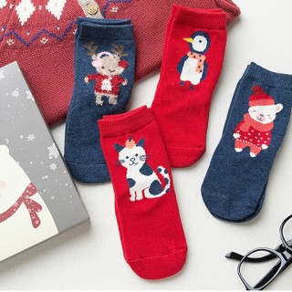 Набор детских носков «Зимние», 4 пары