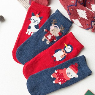 Набор детских носков «Зимние», 4 пары