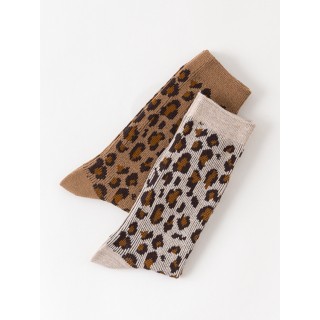 Набор носков «Леопард» в мягкой упаковке, 2 пары
