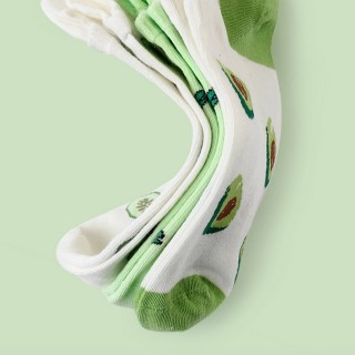 Набор носков «Зелёный смузи» в мягкой упаковке, 3 пары 